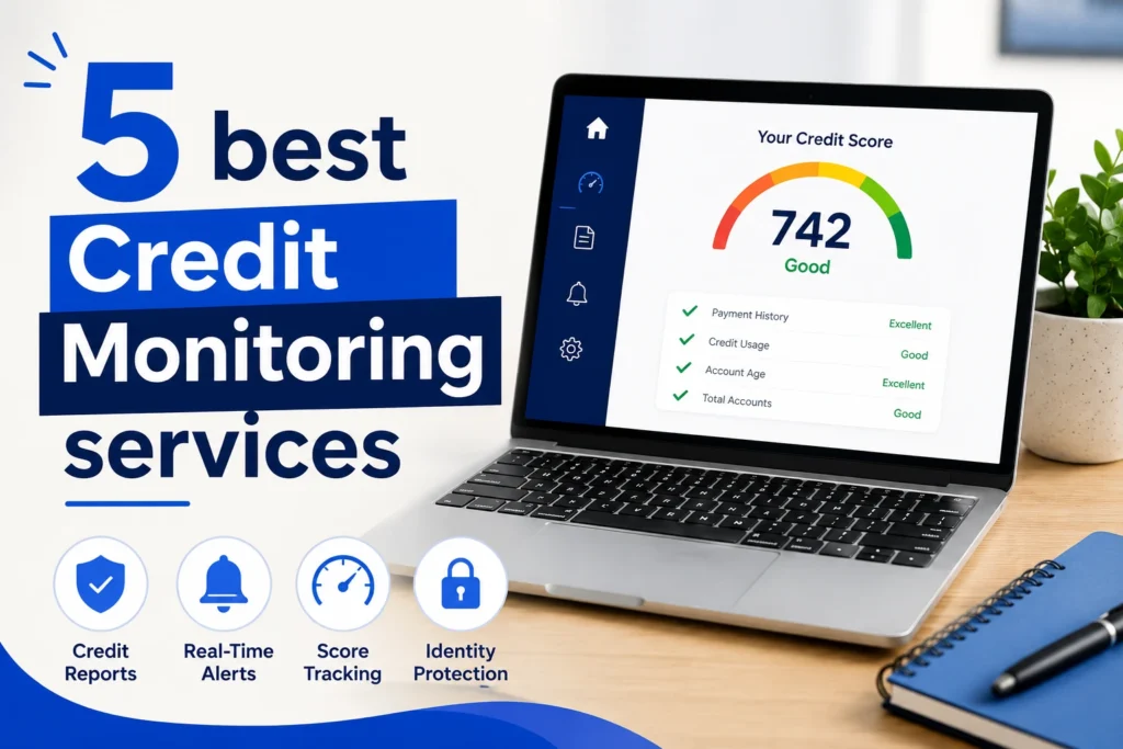 5 Best Credit Monitoring Services