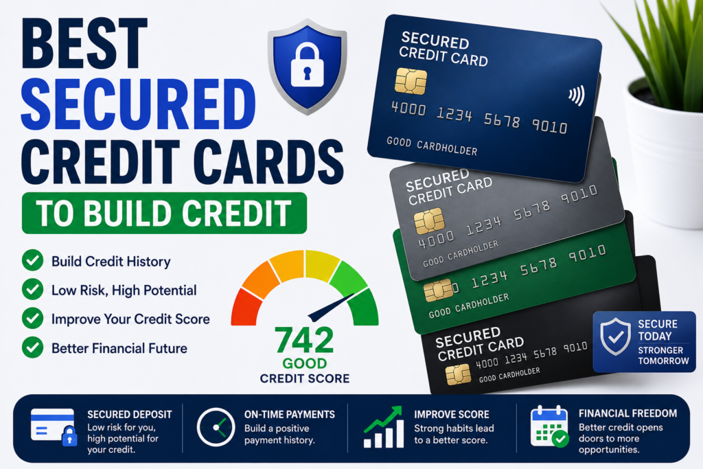 Best Secured Credit Cards to build Credit