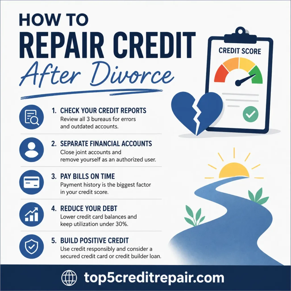 Credit Repair After Divorce