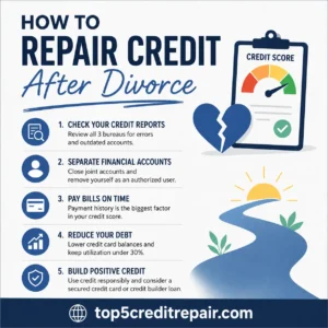 Credit Repair After Divorce