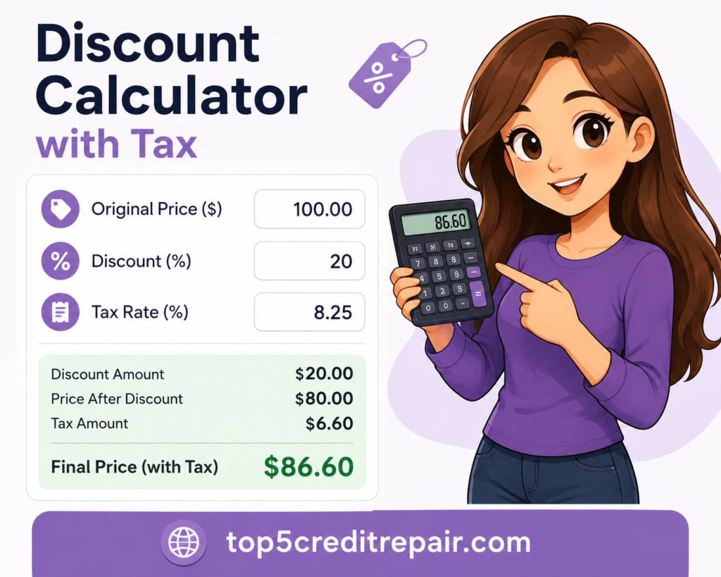 Discount Calculator with Tax