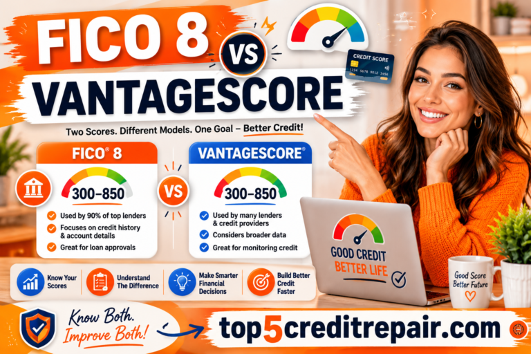 FICO 8 vs VantageScore 2026