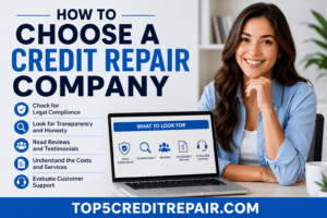 Top 5 Credit Repair companies