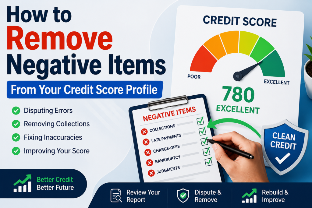 How to Remove Negative Items