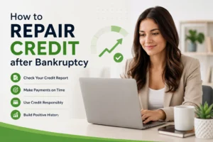 How to repair credit after Bankruptcy