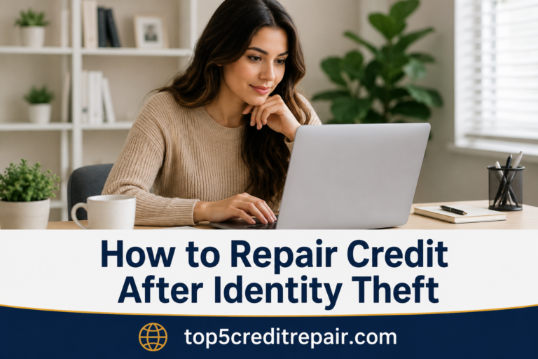 How to repair credit after identity theft