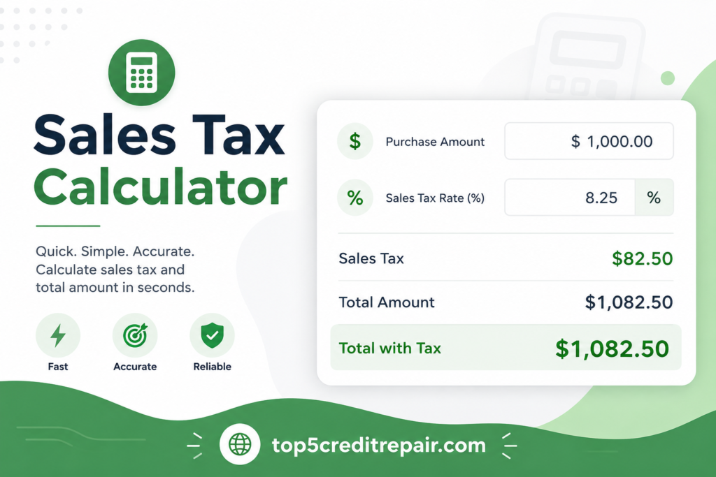 Sales Tax Calculator