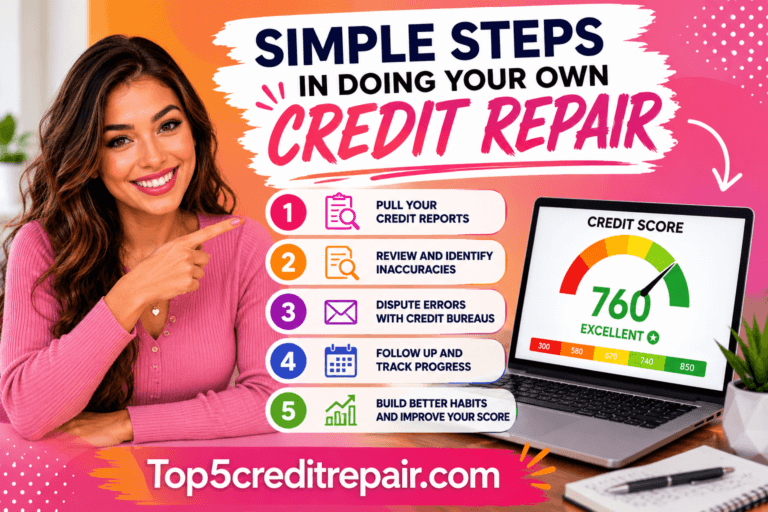 Simple Steps in Doing Your Own Credit Repair