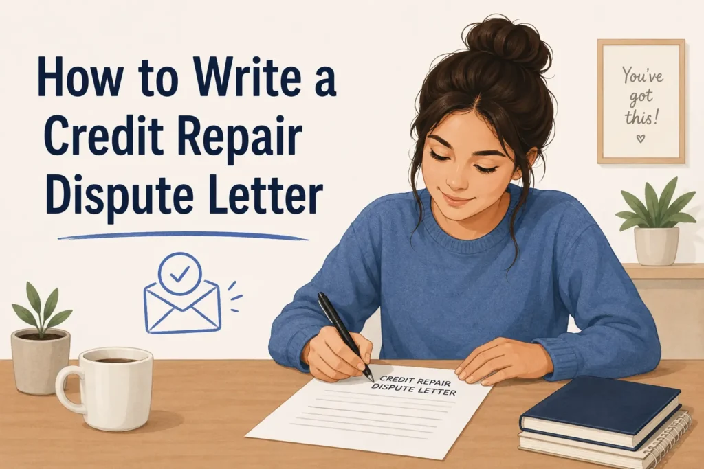 How to Write a Credit Repair Dispute Letter