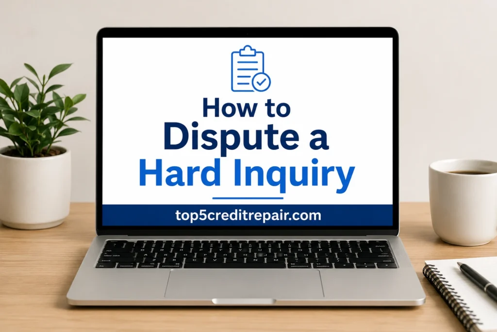 How to Dispute a Hard Inquiry