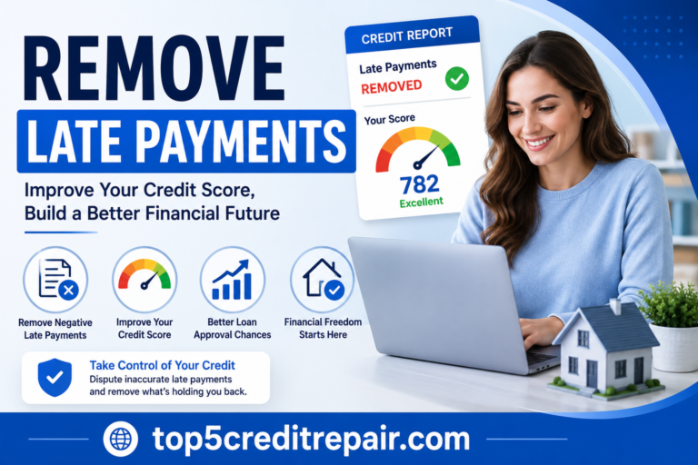 Remove late payments and improve credit