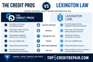 The Credit Pros vs Lexington Law