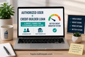 Authorized user and credit-builder loan