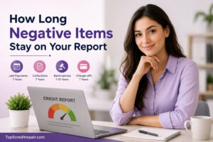 How Long Negative Items Stay on Your Credit Report