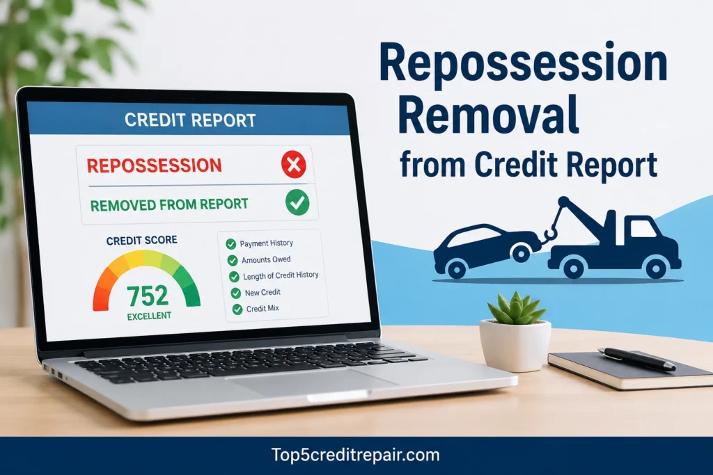 Repossession Removal From Credit Report